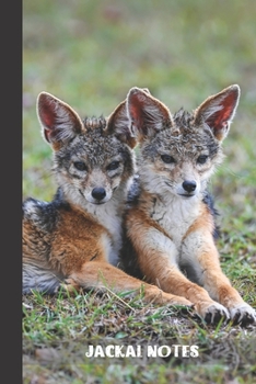 Paperback Jackal Notes: small lined Jackal Notebook / Travel Journal to write in (6'' x 9'') 120 pages Book