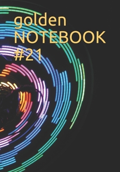 Paperback golden NOTEBOOK #21 Book