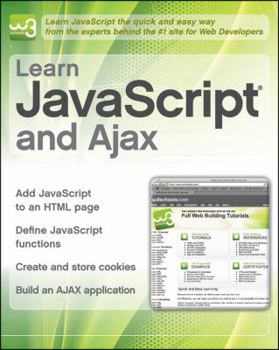 Paperback Learn JavaScript and AJAX with w3schools Book