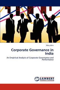 Paperback Corporate Governance in India Book