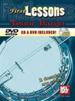 Paperback First Lessons Tenor Banjo Book