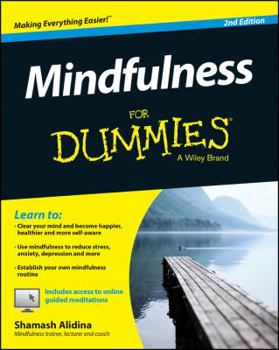 Paperback Mindfulness for Dummies Book