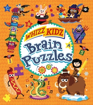 Paperback Whizz Kidz: Brain Puzzles Book