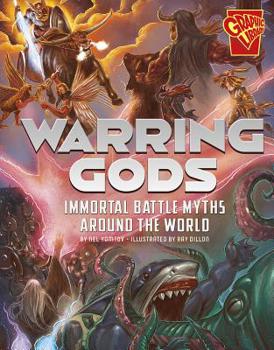 Paperback Warring Gods: Immortal Battle Myths Around the World Book