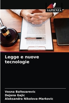 Paperback Legge e nuove tecnologie [Italian] Book