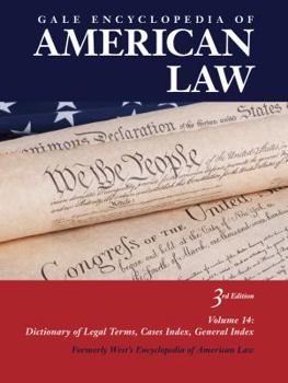 Hardcover Gale Encyclopedia of American Law Book