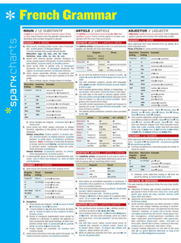 Misc. French Grammar Sparkcharts Book