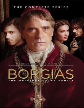 Blu-ray The Borgias: The Complete Series Pack Book