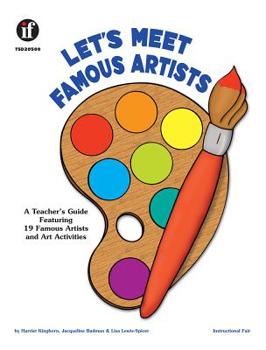 Paperback Let's Meet Famous Artists, Grades 1 - 6 Book