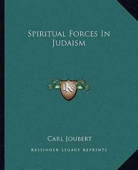 Paperback Spiritual Forces In Judaism Book