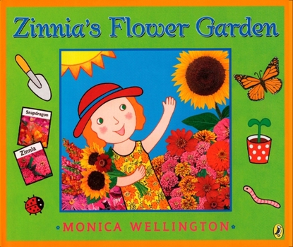 Paperback Zinnia's Flower Garden Book