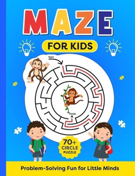Paperback MAZE for kids: problem solving for little minds Book