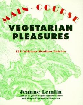 Paperback Main-Course Vegetarian Pleasures Book