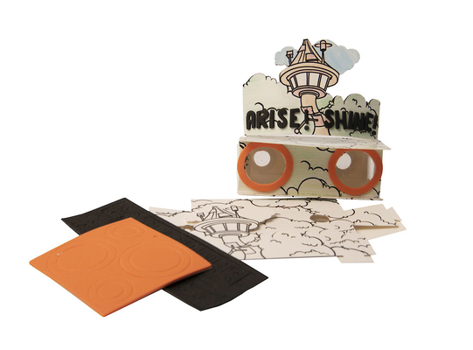 Hardcover Vacation Bible School (Vbs) 2021 Discovery on Adventure Island Binoculars with Stickers Kit (Pkg of 12): Quest for God's Great Light Book