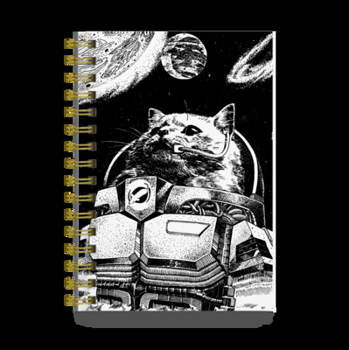 Calendar Cal 2021- Space Cat Academic Planner Book