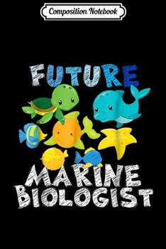 Composition Notebook: Future Marine Biologist Costume Fish for Adults Kids  Journal/Notebook Blank Lined Ruled 6x9 100 Pages