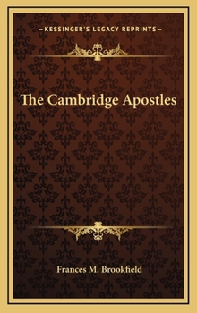 Hardcover The Cambridge Apostles Book
