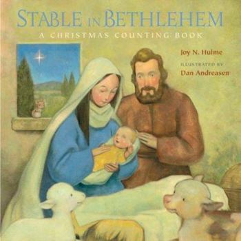 Hardcover Stable in Bethlehem: A Christmas Counting Book