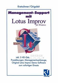 Paperback Management-Support Mit Lotus Improv: Praxislösungen Und Managementwerkzeuge Zum Sofortigen Einsatz [German] Book