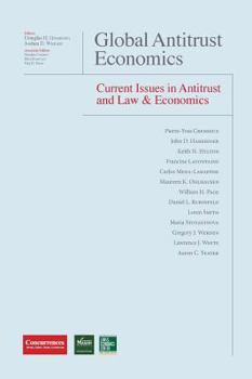 Hardcover Global Antitrust Economics - Current Issues in Antitrust and Law & Economics Book