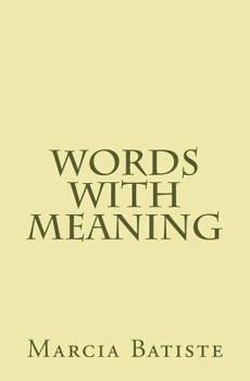 Paperback Words with Meaning Book