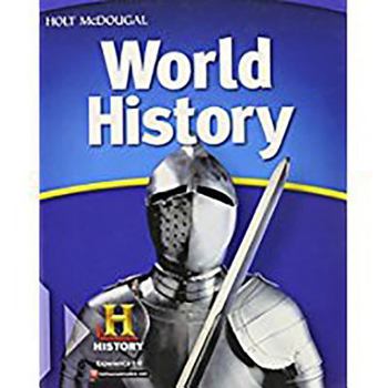 Hardcover McDougal Littell Middle School World History: Student Edition 2012 Book