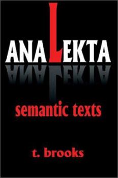 Paperback Analekta: Semantic Texts Book