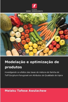 Paperback Modelação e optimização de produtos [Portuguese] Book