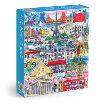 Misc. Michael Storrings Cities Around the World 1000 Piece Puzzle Book