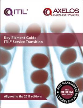 Paperback Key Element Guide Itil Service Transition Book