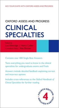Paperback Oxford Assess and Progress: Clinical Specialties Book