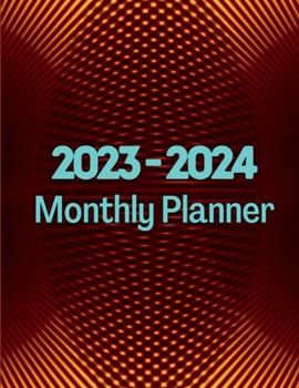 Paperback 2023-2024 Monthly Planner for Men with Minimalist Cover: 2 Years Journal for Men Book