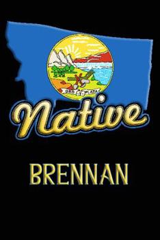Montana Native Brennan: College Ruled Composition Book