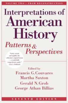 Paperback Interpretations of American History: Patterns & Perspectives Book