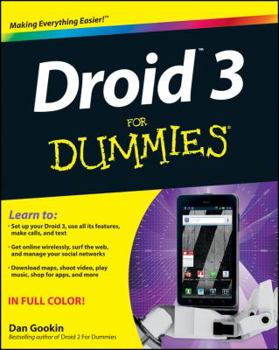 Paperback Droid 3 For Dummies Book