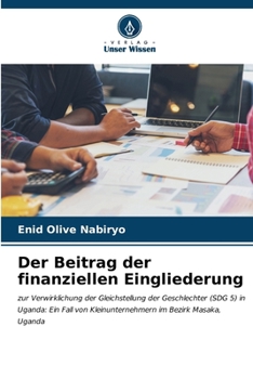 Paperback Der Beitrag der finanziellen Eingliederung [German] Book