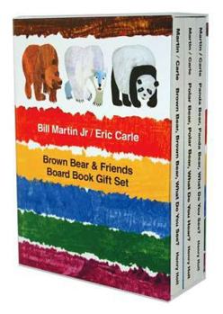 Brown Bear & Friends Board Book Gift Set - Book  of the Bill Martin's Bears