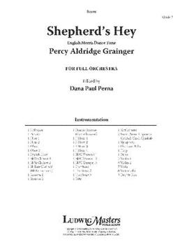 Paperback Shepherds Hey for Orchestra: Conductor Score Book