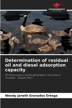 Paperback Determination of residual oil and diesel adsorption capacity Book