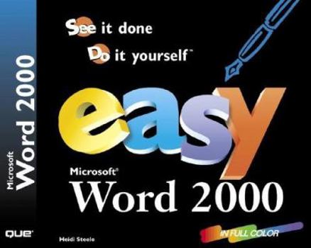 Paperback Easy Microsoft Word 2000 Book