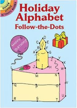 Paperback Holiday Alphabet Follow-the-Dots Book