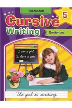 Paperback Cursive Writing Book (Sentences) Part 5 [Paperback] [Feb 01, 2011] Aman Book