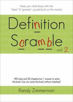 Paperback Definition Scramble, Volume 2 Book