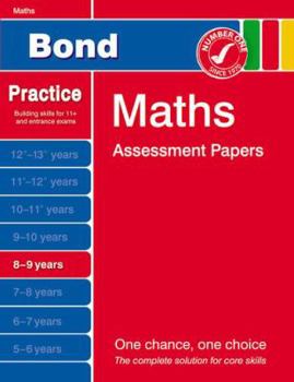 Paperback Bond Maths Assessment Papers 8-9 Years Book