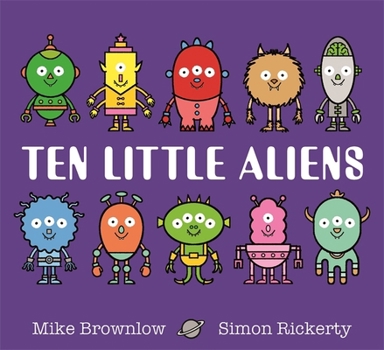 Paperback Ten Little Aliens Book