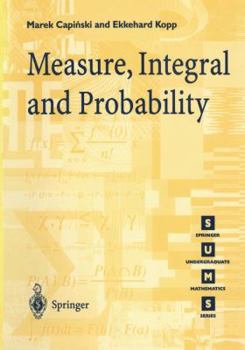 Paperback Measure, Integral and Probability Book