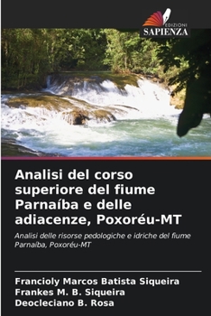 Paperback Analisi del corso superiore del fiume Parnaíba e delle adiacenze, Poxoréu-MT [Italian] Book