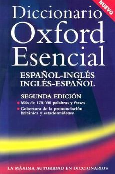 Hardcover Diccionario Oxford Esencial [Spanish] Book