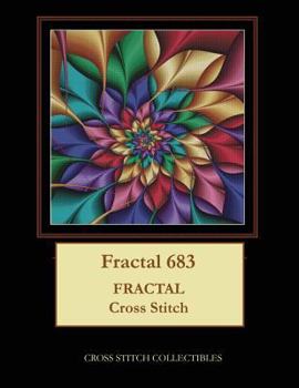 Paperback Fractal 683: Fractal Cross Stitch Pattern [Large Print] Book
