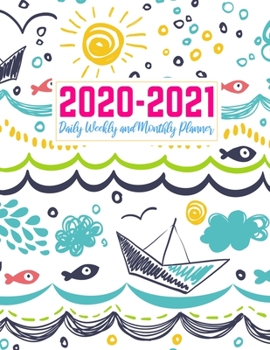 2020-2021 Daily Weekly and Monthly Planner: Pretty Two Year Jan 1, 2020 - Dec 31, 2021 Calendar Organizer and Appointment Schedule Agenda Journal for ... - 24 Months Planner - Creative AG 0038